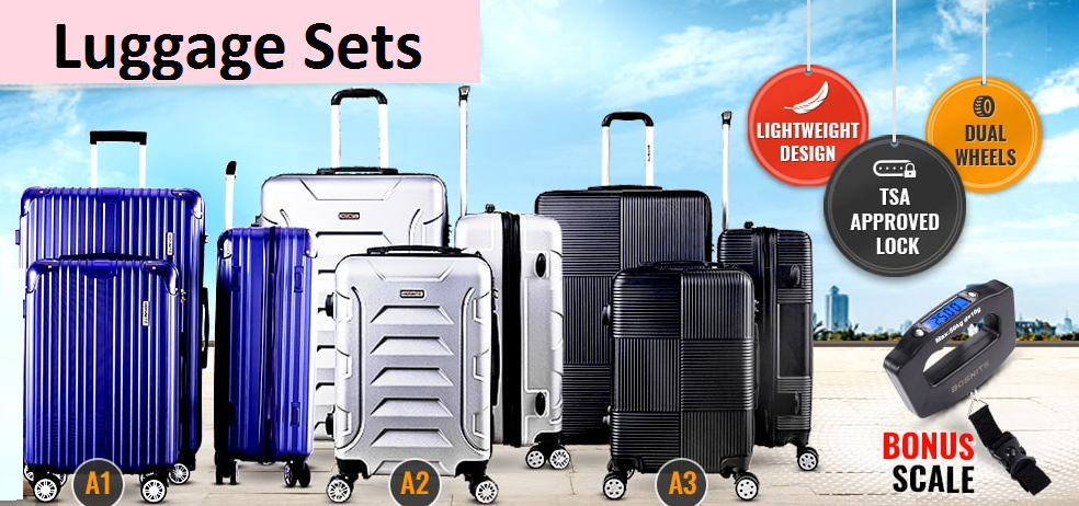 Luggage sets for sale